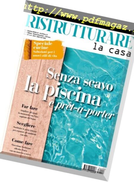 Come Ristrutturare La Casa – 04-2014 Cover