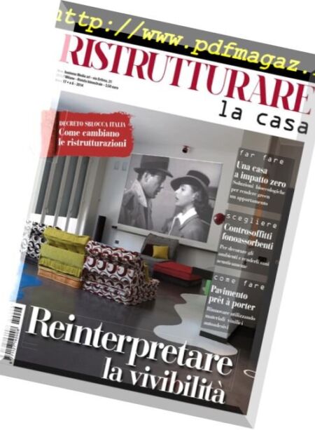 Come Ristrutturare La Casa – 06-2014 Cover