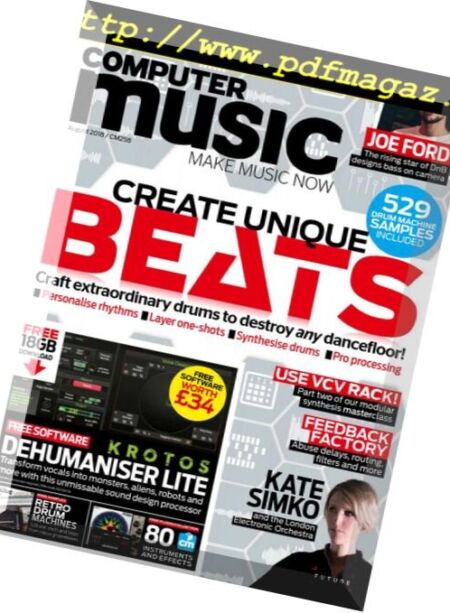 Computer Music – August 2018 Cover
