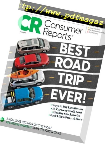 Consumer Reports – July 2018 Cover