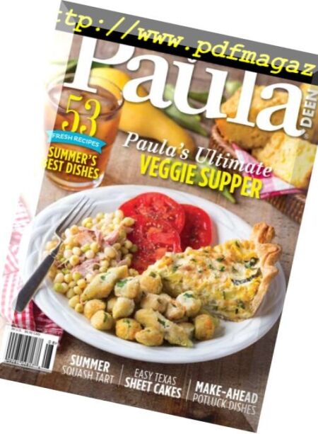 Cooking with Paula Deen – July 2018 Cover