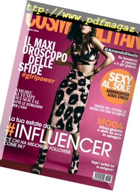 Cosmopolitan Italia – giugno 2018 Cover