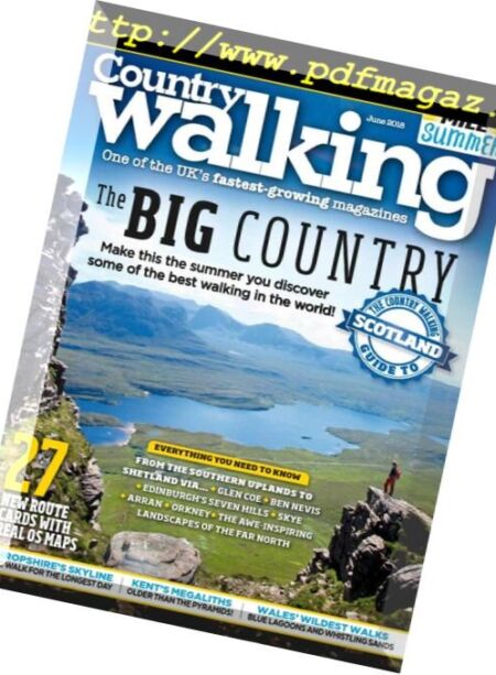 Country Walking – June 2018 Cover