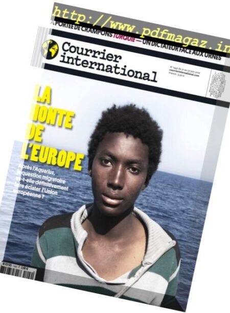 Courrier International – 21 Juin 2018 Cover