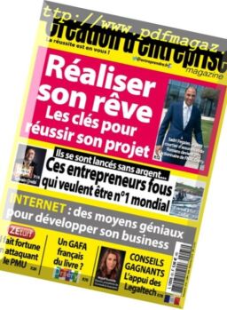 Creation d’Entreprise – juin 2018