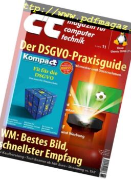 c’t Magazin – 12 Mai 2018