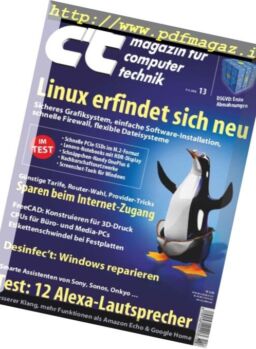 c’t Magazin – 9 Juni 2018