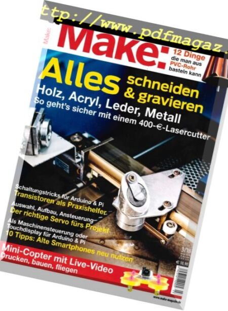 c’t Make Magazin – Nr.3, 2018 Cover