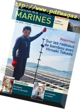 Cultures Marines – 01 juin 2018