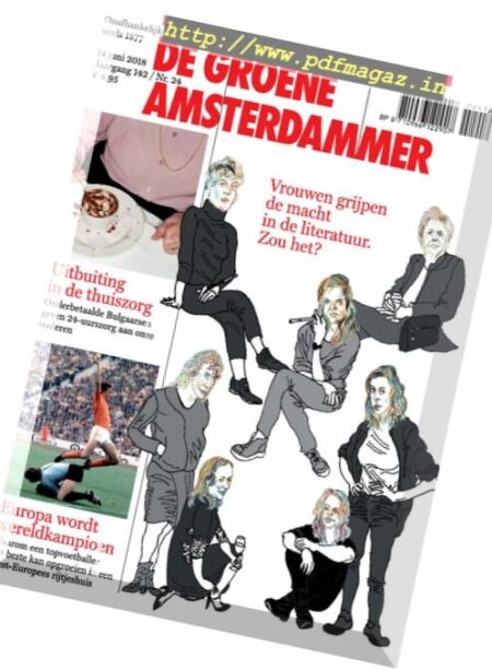 De Groene Amsterdammer – 15 juni 2018 Cover