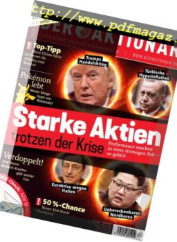 Der Aktionar – 08 Juni 2018