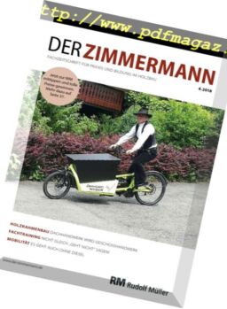Der Zimmermann – Nr.6, 2018