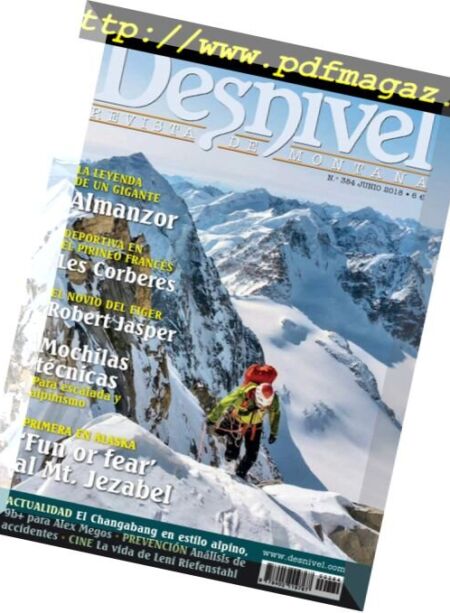 Desnivel – junio 2018 Cover