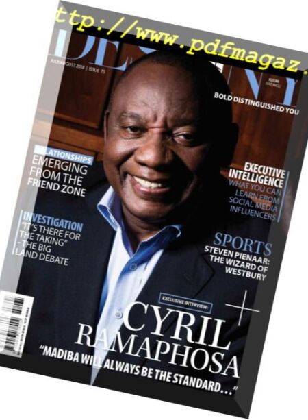 Destiny Man – July 2018 Cover