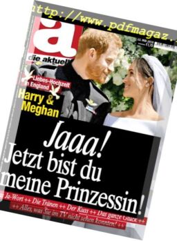 Die aktuelle – 22 Mai 2018
