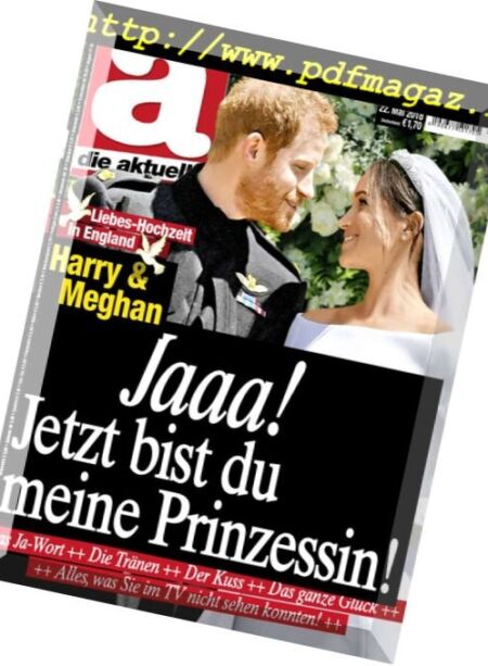 Die aktuelle – 22 Mai 2018 Cover