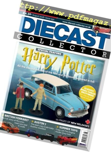Diecast Collector – August 2018 Cover