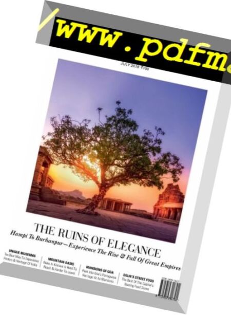 Discover India – July 2018 Cover