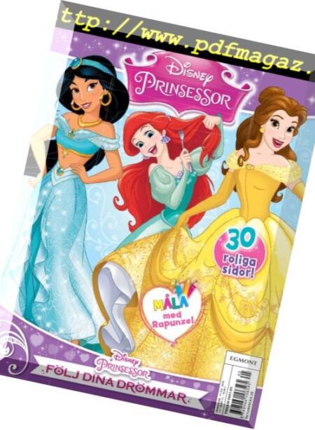 Disney Prinsessor – maj 2018 Cover