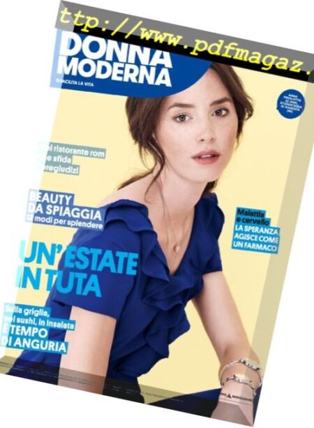 Donna Moderna – 27 giugno 2018 Cover
