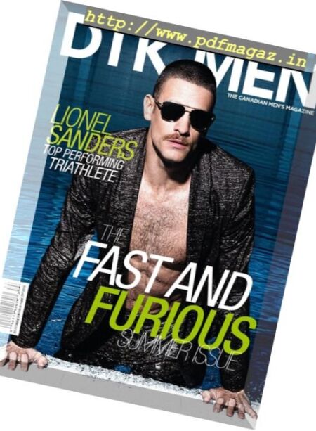 DTK Men – Summer 2018 Cover