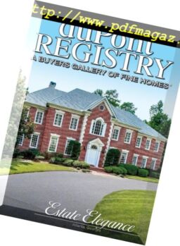 duPontREGISTRY Homes – July 2018