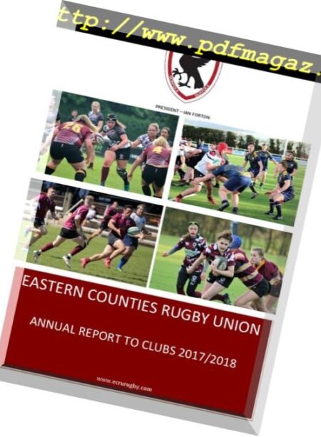Eastern Counties Rugby Union – June 2018 Cover