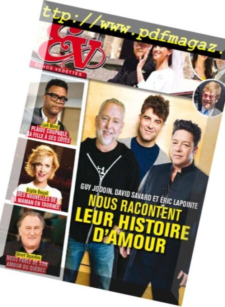 Echos Vedettes – 01 juin 2018 Cover
