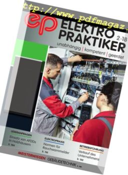 Elektropraktiker – Februar 2018