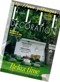 Elle Decoration Espana – julio 2018