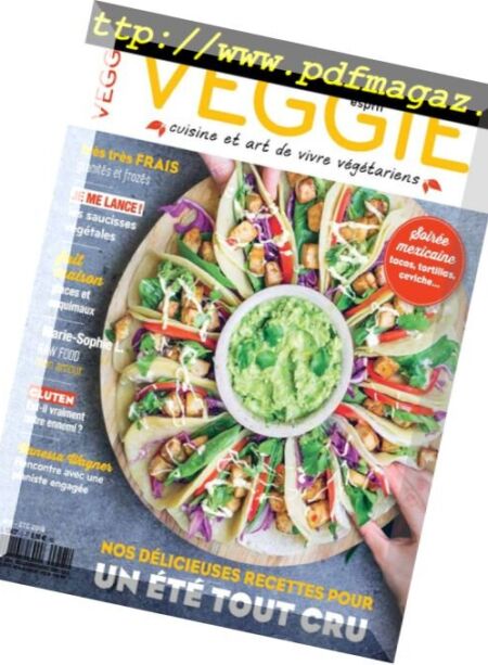 Esprit Veggie – juin 2018 Cover