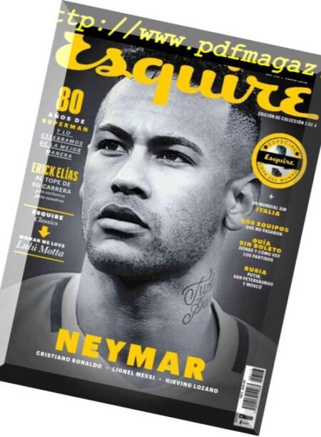 Esquire Mexico – junio 2018 Cover