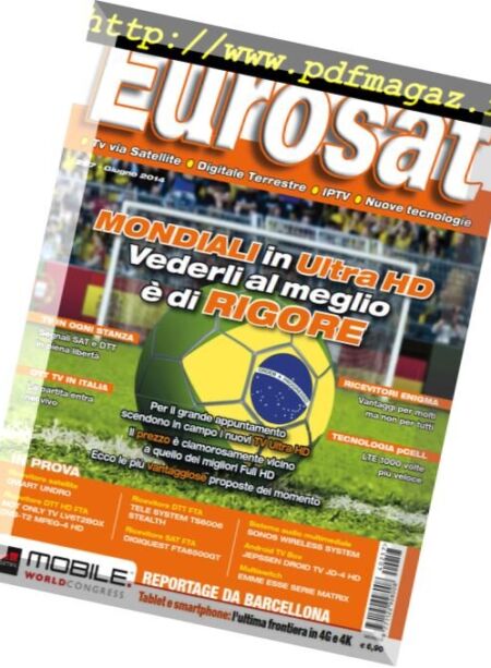 Eurosat – Giugno 2014 Cover