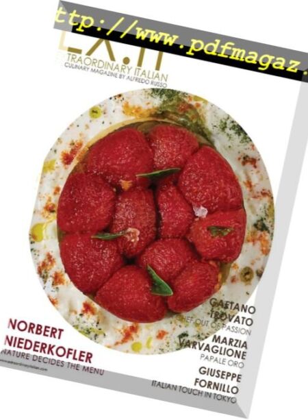 EX.IT Extraordinary Italian – June 2018 Cover