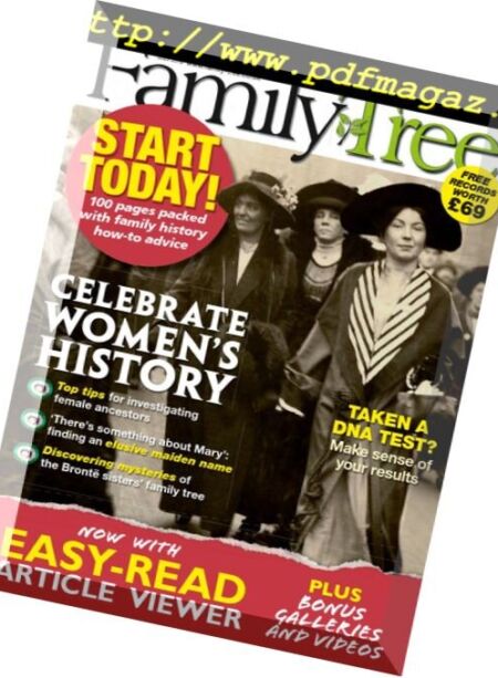 Family Tree UK – July 2018 Cover