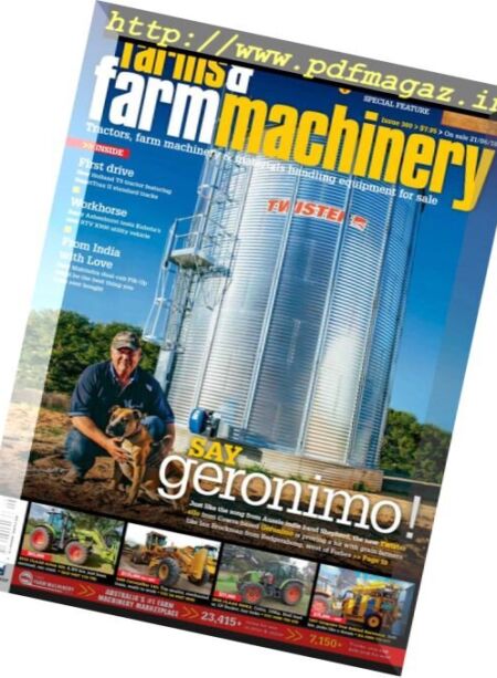 Farms and Farm Machinery – July 2018 Cover