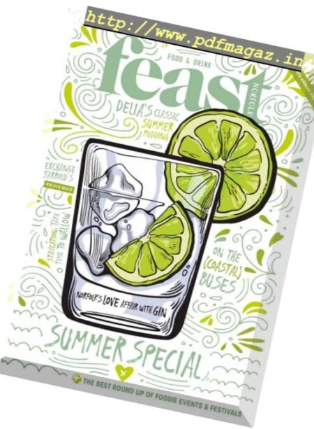 Feast Norfolk – July-August 2018 Cover