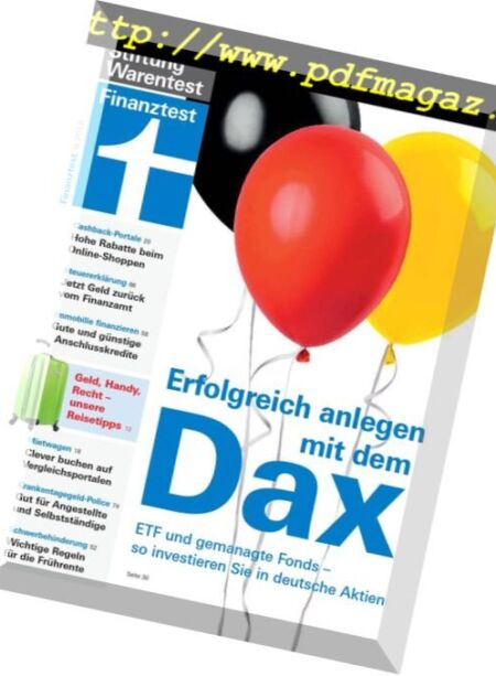 Finanztest – Juni 2018 Cover