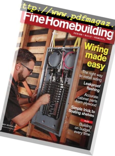 Fine Homebuilding – July 2018 Cover