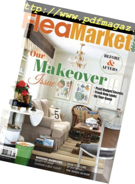 Flea Market Decor – June 2018 Cover