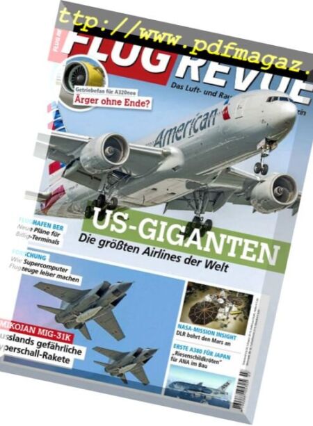 Flug Revue – Juli 2018 Cover