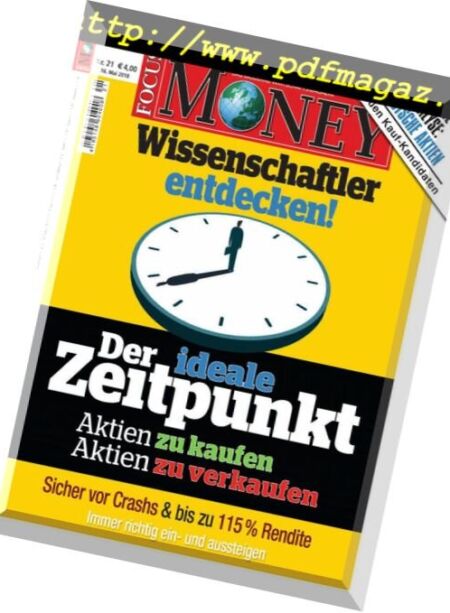 Focus Money – 16 Mai 2018 Cover