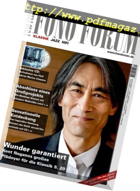 Fono Forum – 12-2014 Cover