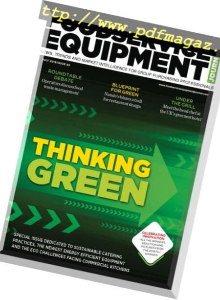 Foodservice Equipment Journal – June 2018 Cover