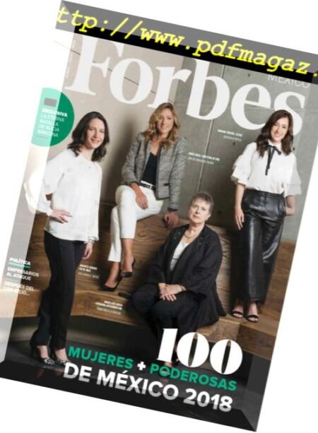Forbes Mexico – junio 2018 Cover