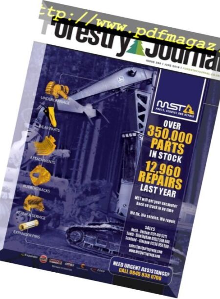 Forestry Journal – June 2018 Cover