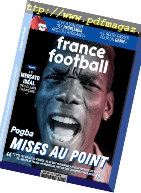 France Football – 05 juin 2018 Cover