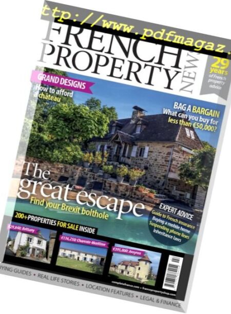 French Property News – July 2018 Cover