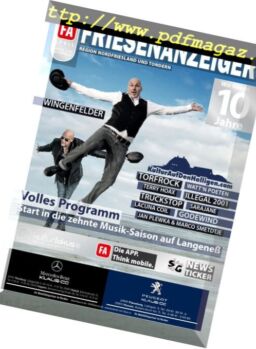Friesenanzeiger – April 2018