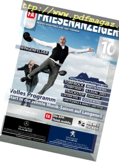 Friesenanzeiger – April 2018 Cover